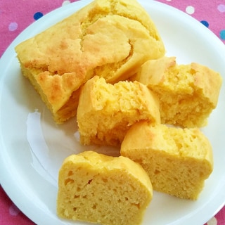 簡単！モチモチ〜豆腐レモンパウンドケーキ
